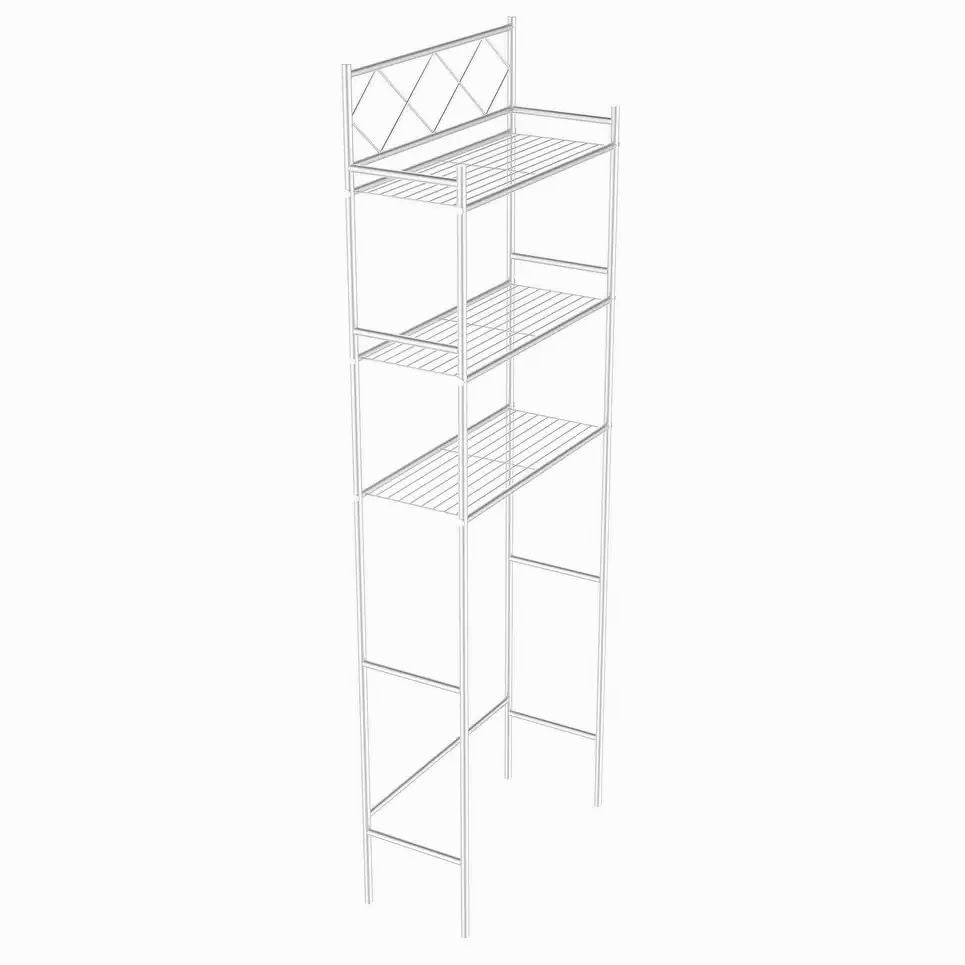 Three-Tier Over the Toilet Space Saver