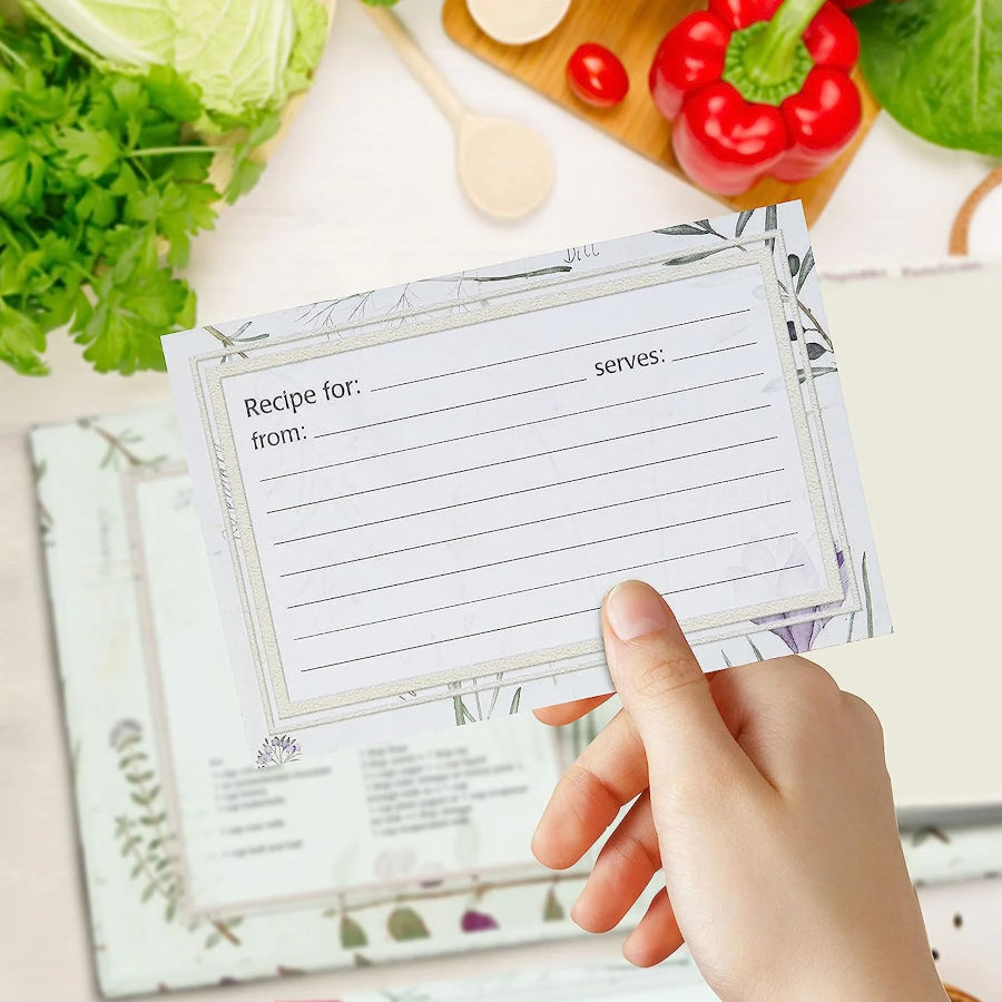 Botanical Treasures Recipe Card Refill Pack