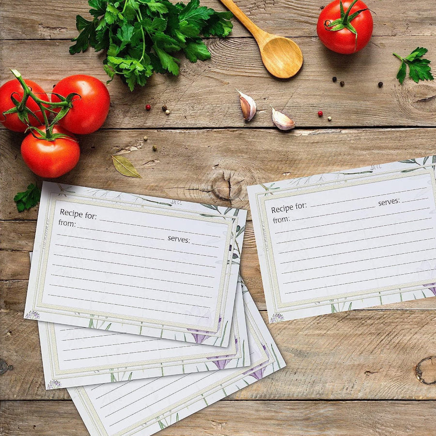 Botanical Treasures Recipe Card Refill Pack