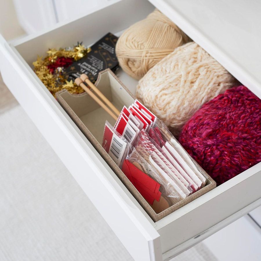 Narrow Drawer Organizer Box