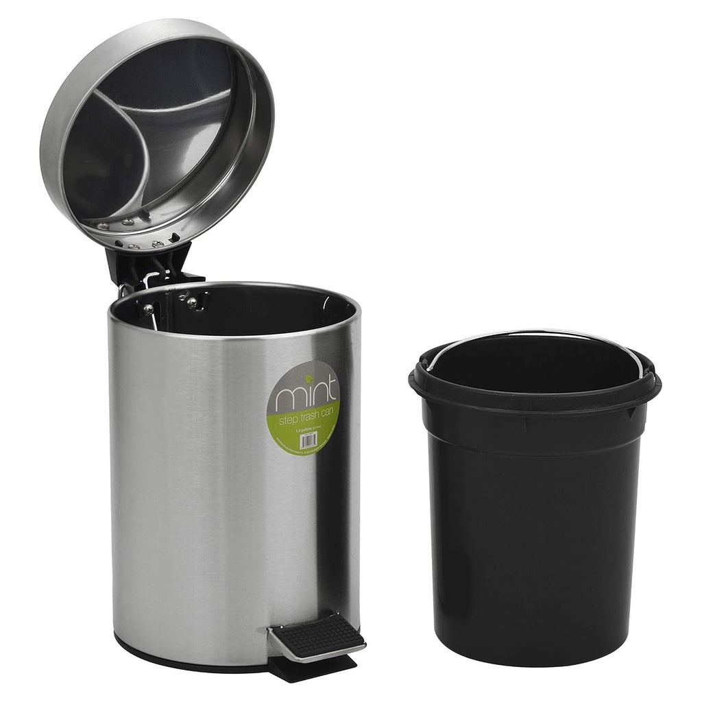 Small Stainless Step Can