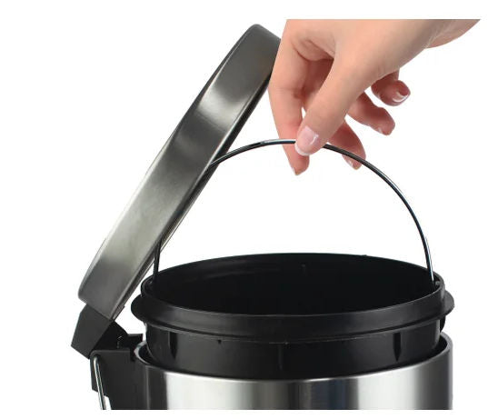 Small Stainless Step Can