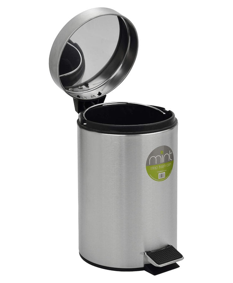 Small Stainless Step Can
